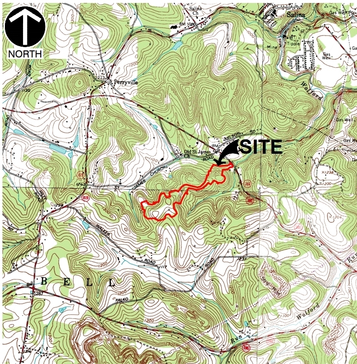 a map of a trail